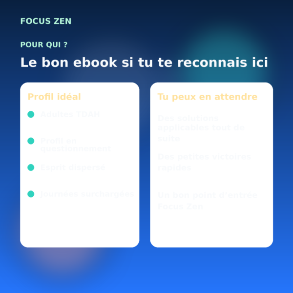 5 Hacks TDAH 5 Hacks TDAH - profil