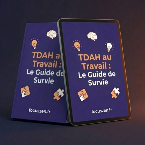 Generated Image March 10, 2026 - 10_22PM TDAH au Travail : Le Guide de Survie