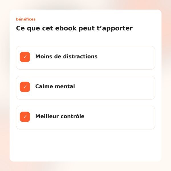 Détox Dopamine - benefits Détox Dopamine - benefits