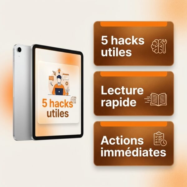 5 Hacks TDAH pour Survivre à ta Journée