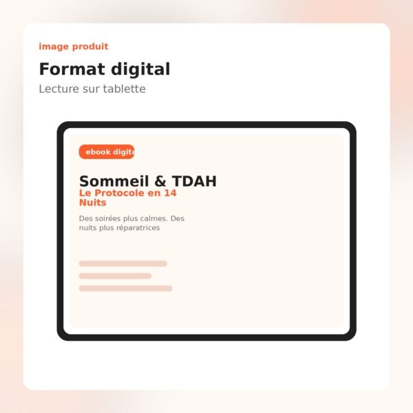 Sommeil & TDAH - cover Sommeil & TDAH - cover